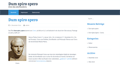 Desktop Screenshot of dumspirospero.de