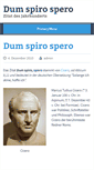 Mobile Screenshot of dumspirospero.de